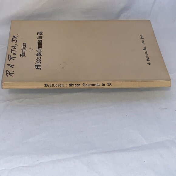 Beethoven - Missa Solemnis In D - For Four Solo Voices, Chorus and Orchestra ‘34 - Picture 7 of 12